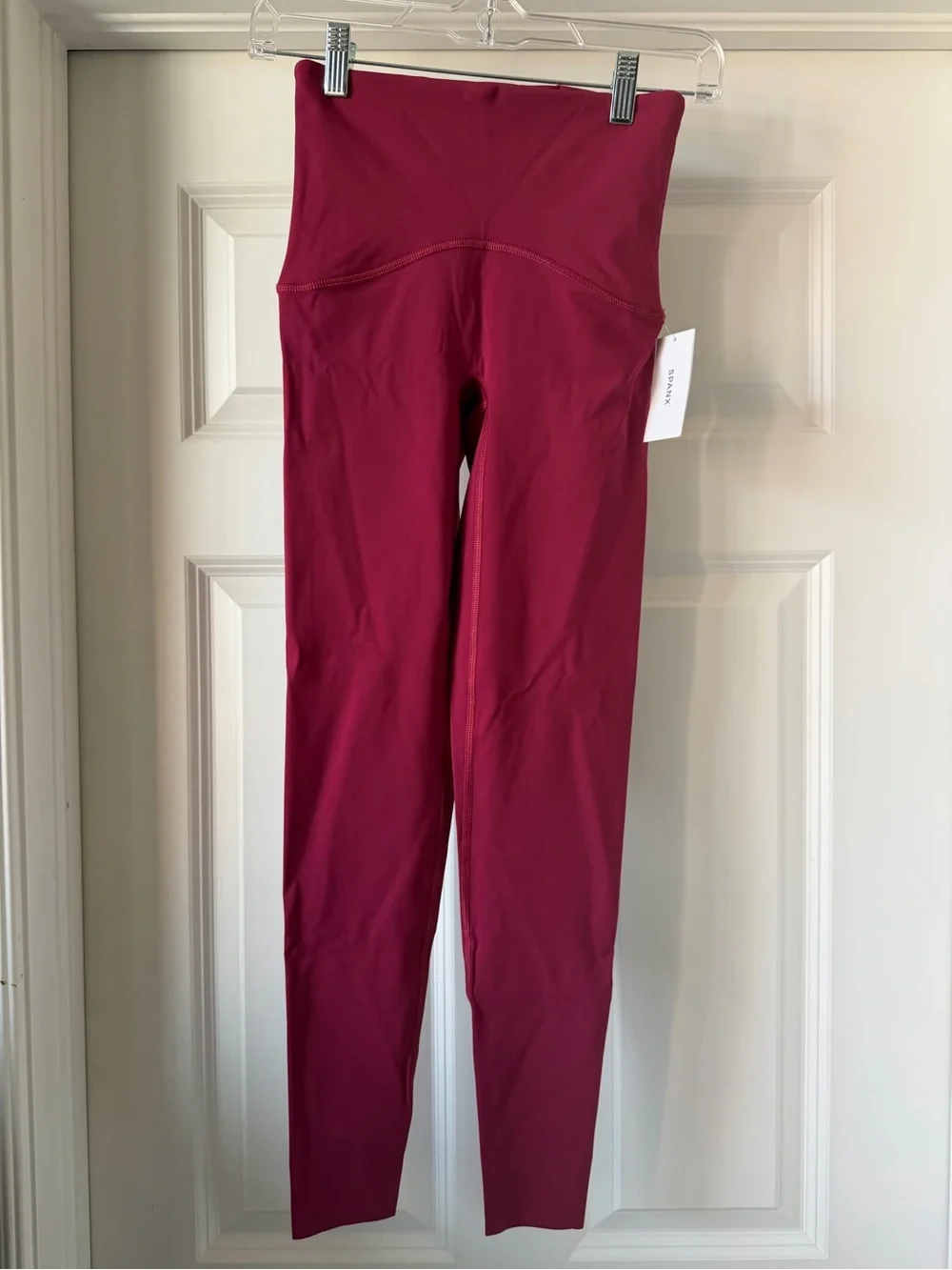 SPANX Body Boost full length High-Waist Leggings in Roseberry NWT XS - Picture 5 of 7